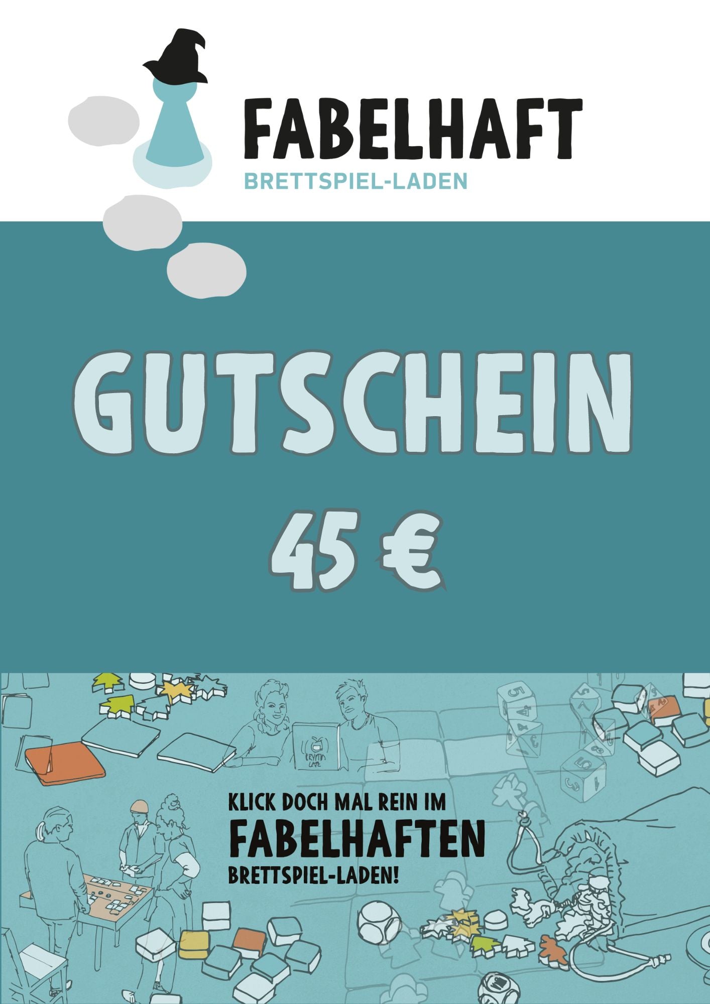 Gutschein für den Online-Shop