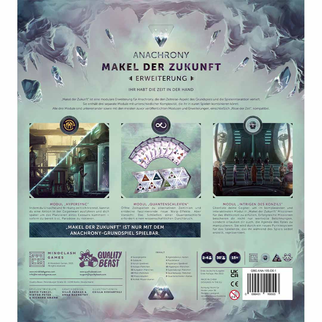 Anachrony - Makel der Zukunft