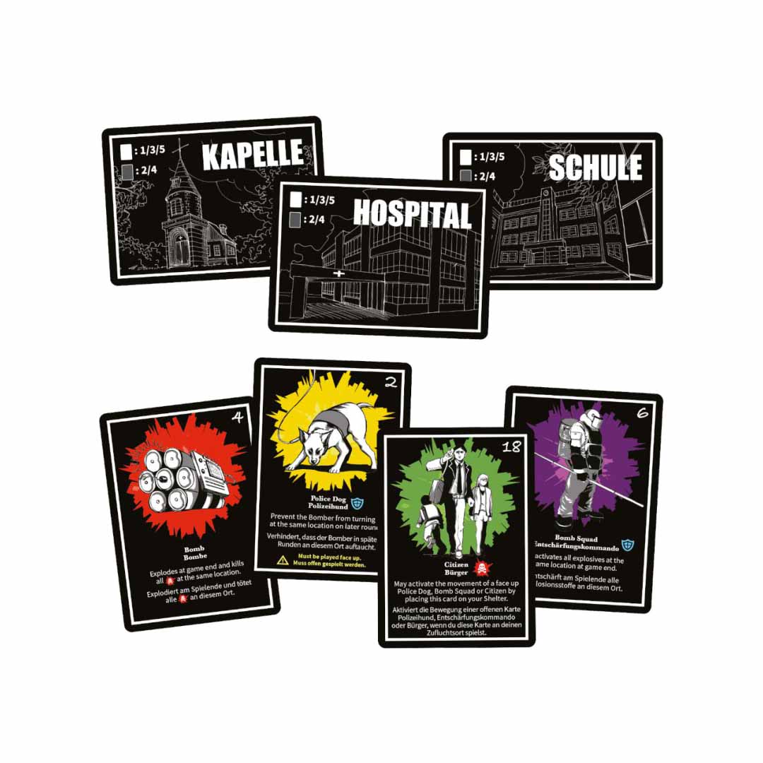 Catch the Bomber / Schnappt den Bomber