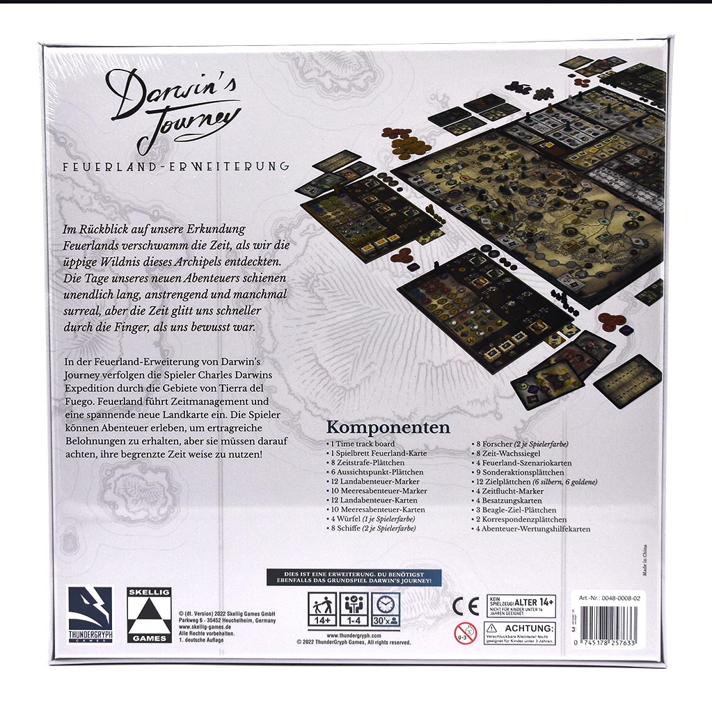 Darwin's Journey - Feuerland-Erweiterung