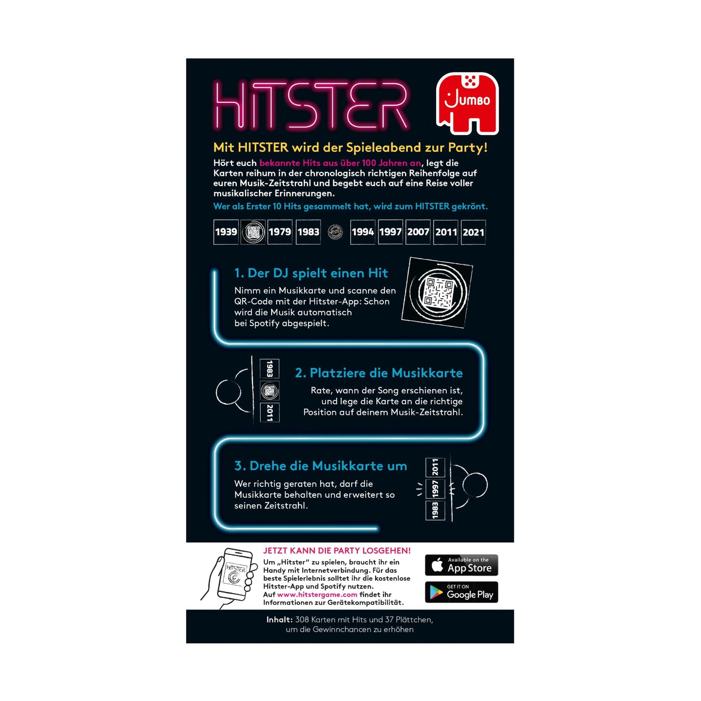 Hitster - Das Musik-Kartenspiel
