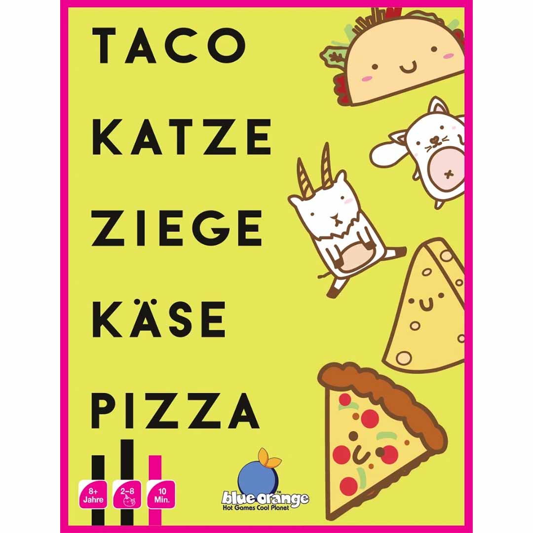 Taco Katze Ziege Käse Pizza