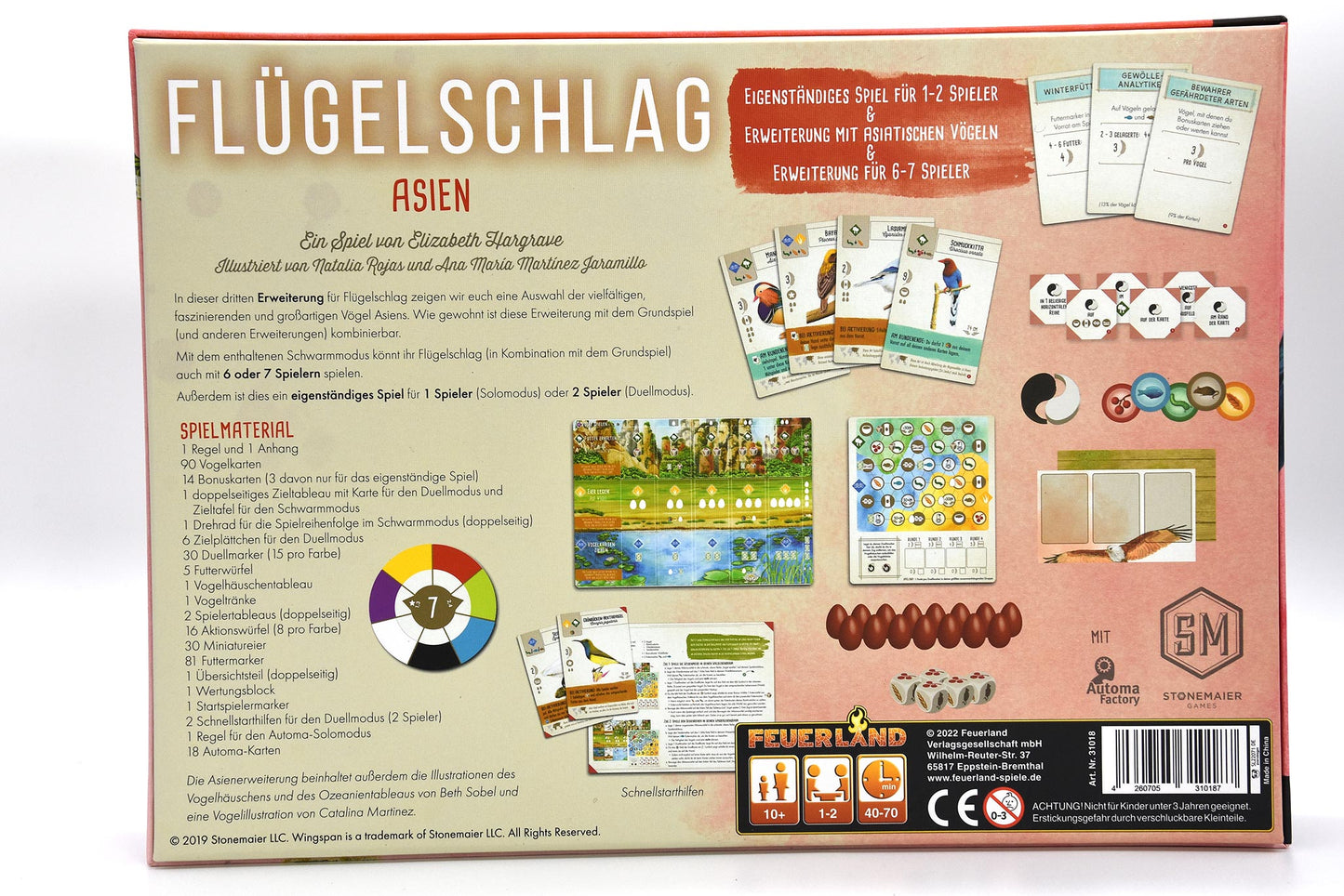 Flügelschlag - Asien