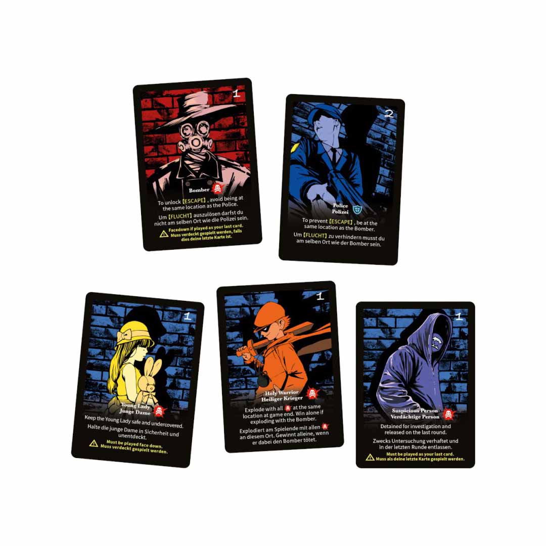 Catch the Bomber / Schnappt den Bomber