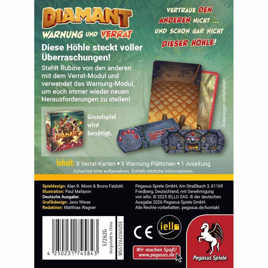 Diamant - Warnung und Verrat