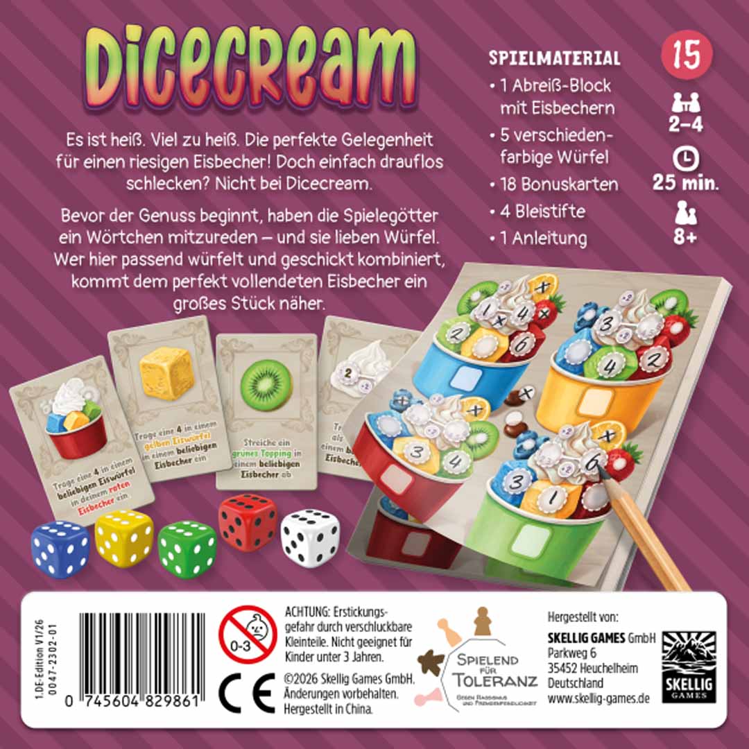 Dicecream