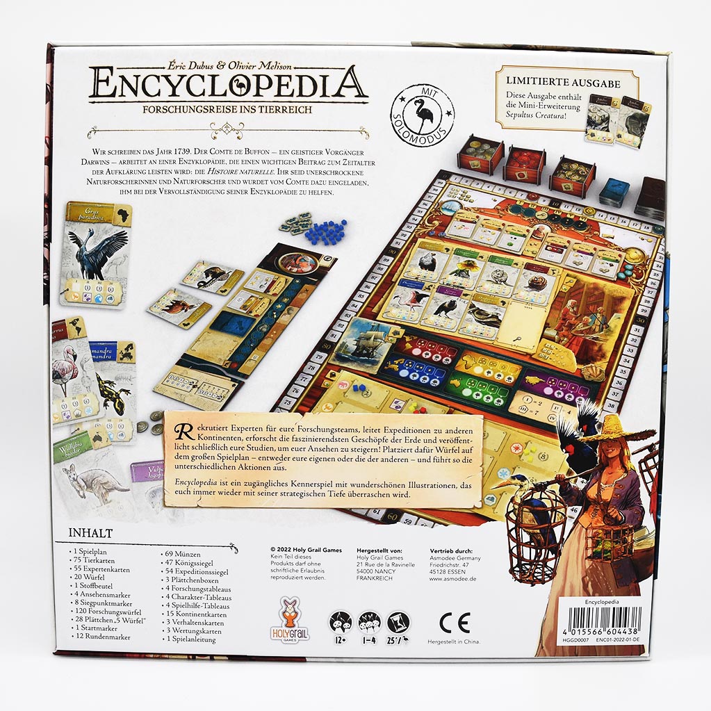 Encyclopedia - Limitierte Auflage inkl. Mini-Erweiterung