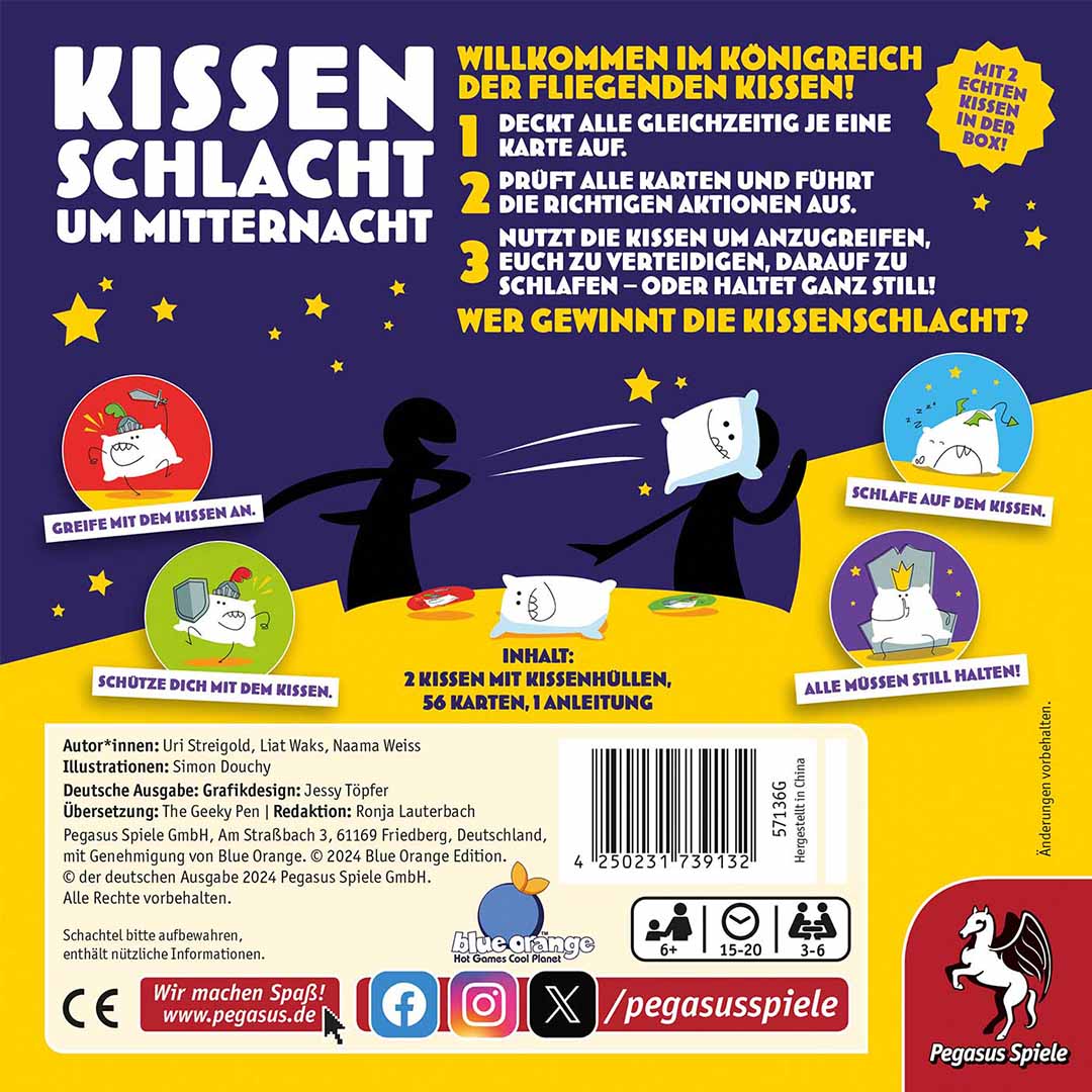 Kissenschlacht um Mitternacht