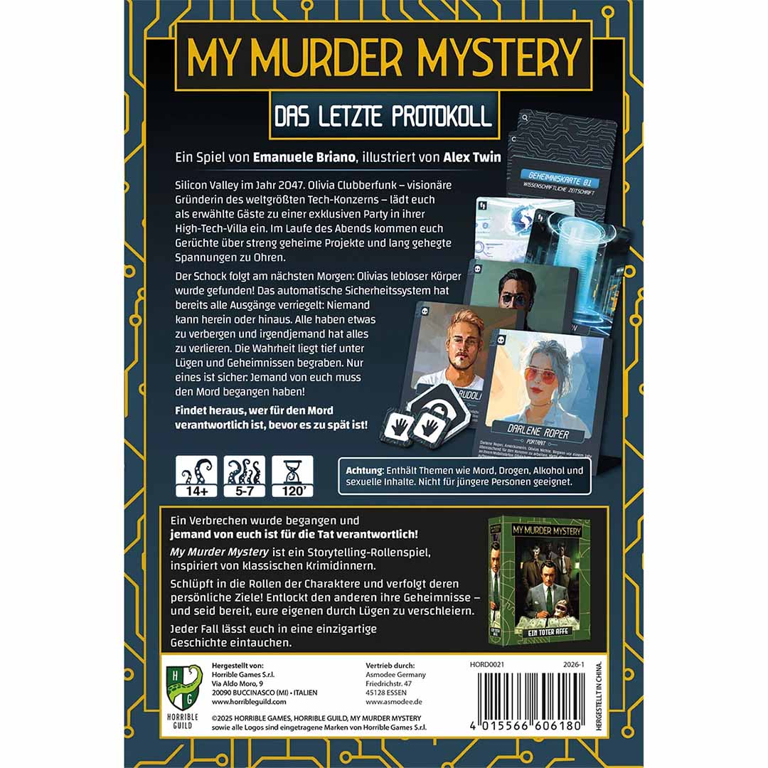 My Murder Mystery - Das letzte Protokoll