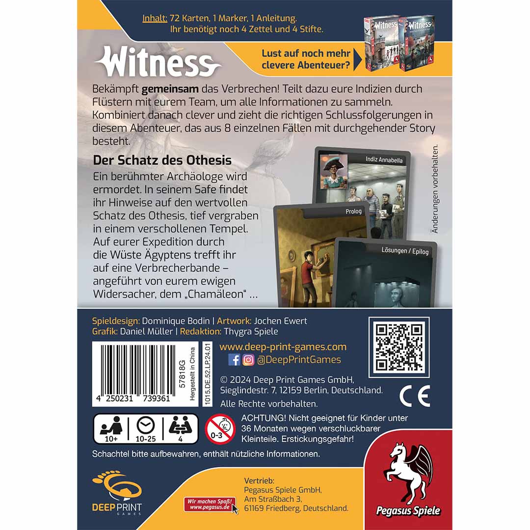 Witness - Der Schatz des Othesis